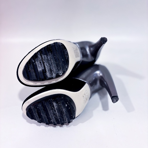 UNITED NUDE Black Eros Heeled Booties - Picture 5 of 8